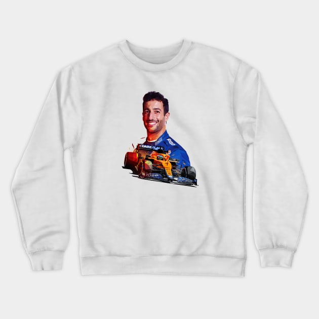 Mclaren Driver Crewneck Sweatshirt by pxl_g